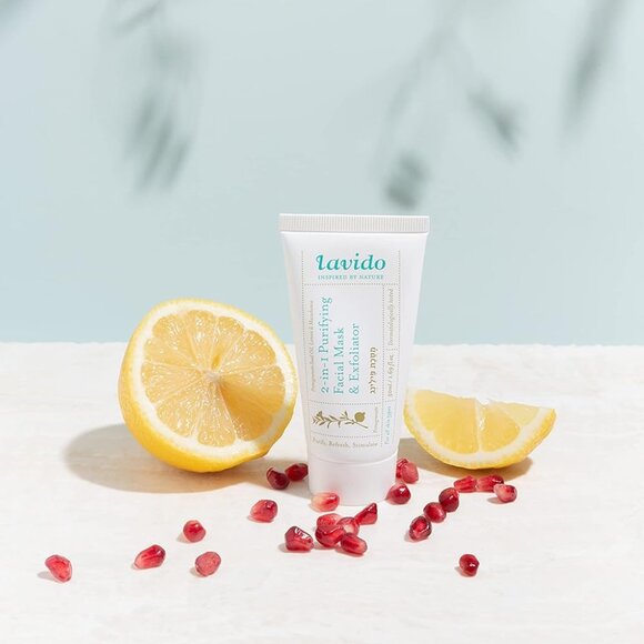 Lavido - Natural 2-in-1 Purifying Facial Mask + Exfoliator | Purify, Refresh - Picture 6 of 6